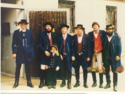 Reitergruppe aus dem Pongratzstall 1984